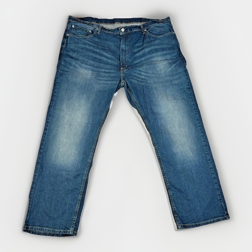 Levi's 559 Relaxed Straight Jeans Mens 44x30 Blue Medium Wash Denim 00559-0340